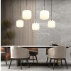 Illuminazione Globo Lighting Kladora Lampadario a sospensione Nichel opaco, 5-Luci