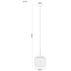 Illuminazione Globo Lighting Kladora Lampadario a sospensione Nichel opaco, 1-Luce