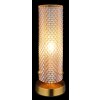 Illuminazione Globo Lighting Karolo Lampada da tavolo Oro, 1-Luce