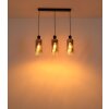 Illuminazione Globo Lighting Osborne Lampadario a sospensione Marrone, Nero, 3-Luci