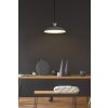 Illuminazione Globo Lighting Rocha Lampadario a sospensione LED Grigio, 1-Luce