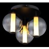 Illuminazione Globo Lighting Lacy Plafoniera LED Nero, 1-Luce