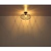 Illuminazione Globo Lighting Greys Plafoniera Nero, 1-Luce