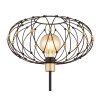 Illuminazione Globo Lighting Greys Lampada da terra Nero, 1-Luce