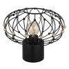 Illuminazione Globo Lighting Greys Lampada da tavolo Nero, 1-Luce