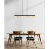 Illuminazione Globo Lighting Higgins Lampadario a sospensione Oro, Nero, 4-Luci