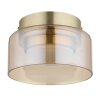 Illuminazione Globo Lighting Higgins Plafoniera Oro, 1-Luce