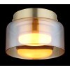 Illuminazione Globo Lighting Higgins Plafoniera Oro, 1-Luce