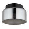 Illuminazione Globo Lighting Higgins Plafoniera Nero, 1-Luce
