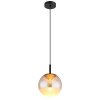 Illuminazione Globo Lighting Severin Lampadario a sospensione LED Nero, 1-Luce