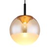 Illuminazione Globo Lighting Severin Lampadario a sospensione LED Nero, 1-Luce
