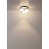 Illuminazione Globo Lighting Simmons Plafoniera LED Grigio, 1-Luce