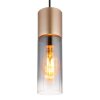 Illuminazione Globo Lighting Annika Lampadario a sospensione Marrone, 1-Luce