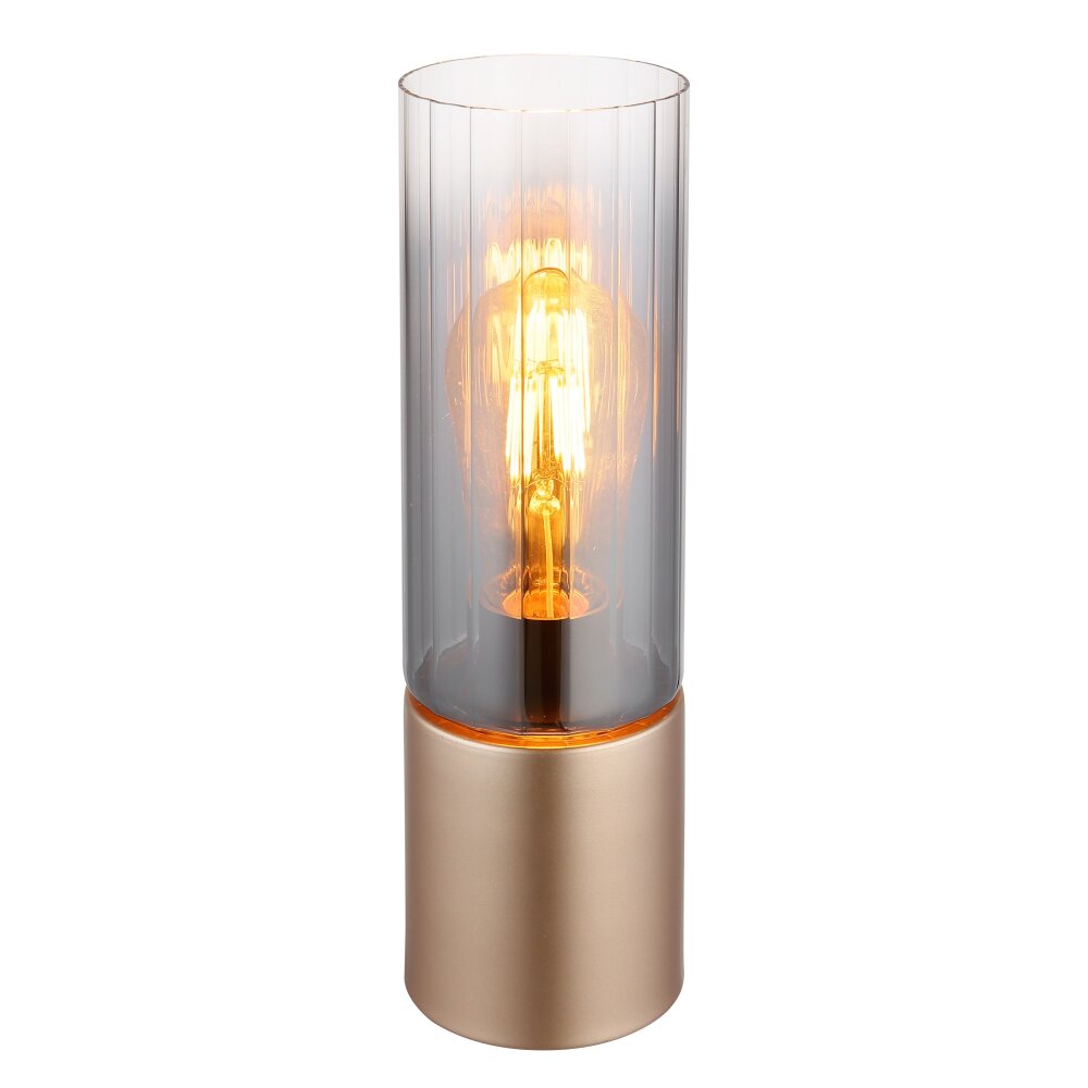 Illuminazione Globo Lighting Annika Lampada da tavolo Marrone, 1-Luce main product photo