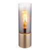 Illuminazione Globo Lighting Annika Lampada da tavolo Marrone, 1-Luce