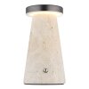 Illuminazione Globo Lighting Adina Lampada da tavolo LED Grigio, 1-Luce