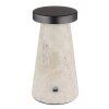 Illuminazione Globo Lighting Adina Lampada da tavolo LED Grigio, 1-Luce