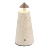 Illuminazione Globo Lighting Liva Lampada da tavolo LED Grigio, 1-Luce