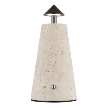 Illuminazione Globo Lighting Liva Lampada da tavolo LED Grigio, 1-Luce