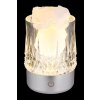 Illuminazione Globo Lighting Lizzy Lampada da tavolo LED Argento, 1-Luce