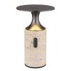Illuminazione Globo Lighting Travertin Lampada da tavolo LED Grigio, 1-Luce