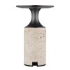 Illuminazione Globo Lighting Travertin Lampada da tavolo LED Grigio, 1-Luce