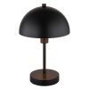 Stile fungo  Illuminazione Globo Lighting Atoma Lampada da tavolo Nero, 1-Luce