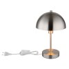 Lampada a forma di fungo  Illuminazione Globo Lighting Atoma Lampada da tavolo Nichel opaco, 1-Luce
