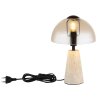 Lampada a forma di fungo  Illuminazione Globo Lighting Lars Lampada da tavolo Grigio, 1-Luce