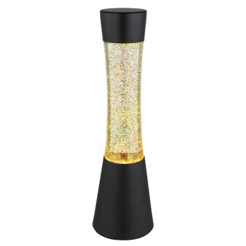 Illuminazione Globo Lighting Sparkle Lampada da tavolo LED Nero, 1-Luce