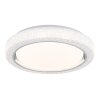 Illuminazione Globo Lighting Liami Plafoniera LED Bianco, 1-Luce