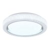 Illuminazione Globo Lighting Liami Plafoniera LED Bianco, 1-Luce