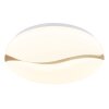 Illuminazione Globo Lighting Leticia Plafoniera LED Bianco, 1-Luce