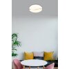 Illuminazione Globo Lighting Leticia Plafoniera LED Bianco, 1-Luce