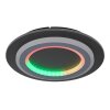 Illuminazione Globo Lighting Jayden Plafoniera LED Nero, 1-Luce, Telecomando, Cambia colore