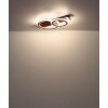 Illuminazione Globo Lighting Jayden Plafoniera LED Grigio, Nero, 1-Luce, Telecomando, Cambia colore