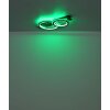 Illuminazione Globo Lighting Jayden Plafoniera LED Grigio, Nero, 1-Luce, Telecomando, Cambia colore