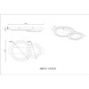 Illuminazione Globo Lighting Jayden Plafoniera LED Grigio, Nero, 1-Luce, Telecomando, Cambia colore