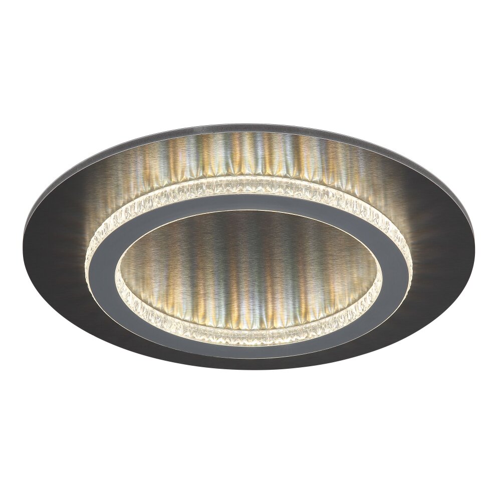 Illuminazione Globo Lighting Jayden Plafoniera LED Antracite, Nero, 1-Luce main product photo