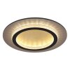 Illuminazione Globo Lighting Jayden Plafoniera LED Oro, Nero, 1-Luce
