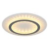 Illuminazione Globo Lighting Jayden Plafoniera LED Bianco, 1-Luce