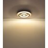 Illuminazione Globo Lighting Jayden Plafoniera LED Oro, Nero, 1-Luce, Telecomando