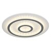 Illuminazione Globo Lighting Jayden Plafoniera LED Bianco, 1-Luce, Telecomando
