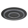Illuminazione Globo Lighting Jayden Plafoniera LED Antracite, Nero, 1-Luce, Telecomando