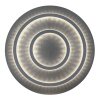 Illuminazione Globo Lighting Jayden Plafoniera LED Antracite, Nero, 1-Luce, Telecomando