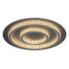 Illuminazione Globo Lighting Jayden Plafoniera LED Antracite, Nero, 1-Luce, Telecomando