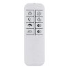 Illuminazione Globo Lighting Jayden Plafoniera LED Antracite, Nero, 1-Luce, Telecomando