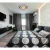 Illuminazione Globo Lighting Jayden Plafoniera LED Oro, Nero, 1-Luce, Telecomando