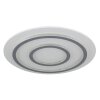 Illuminazione Globo Lighting Jayden Plafoniera LED Bianco, 1-Luce, Telecomando