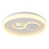 Illuminazione Globo Lighting Ruiz Plafoniera LED Bianco, 1-Luce